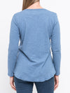JUMP COTTON LONG SLEEVE TOP