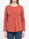 JUMP COTTON LONG SLEEVE TOP