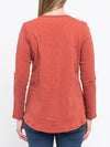 JUMP COTTON LONG SLEEVE TOP