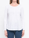 JUMP COTTON LONG SLEEVE TOP