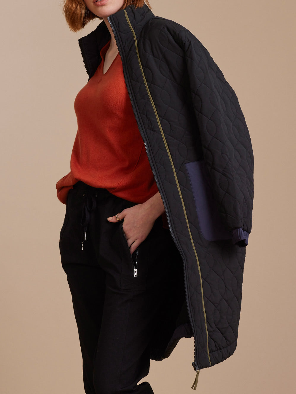 MADLY SWEETLY QUILTON TINO COAT