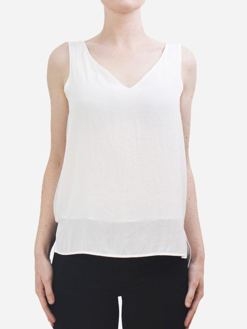 Yeltuor - MELA PURDIE - Tops - MELA PURDIE AUDREY TANK - WHITE -  8