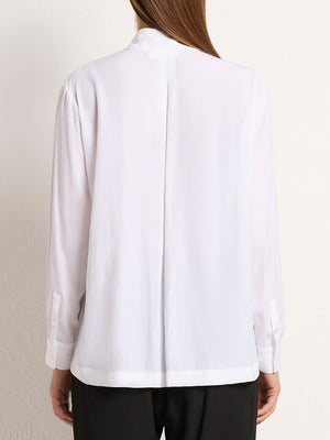 MELA PURDIE BEVEL NECK SHIRT