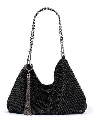 OLGA BERG JACE CRYSTAL SHOULDER BAG