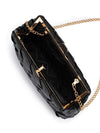 OLGA BERG QUINN WOVEN CLUTCH