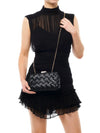 OLGA BERG QUINN WOVEN CLUTCH