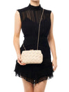 OLGA BERG QUINN WOVEN CLUTCH