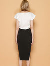 SACHA DRAKE PENCIL SKIRT-Skirts-SACHA DRAKE PTY LTD-ENNI