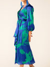 SACHA DRAKE CHRYSANTHEMUM WRAP DRESS
