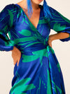 SACHA DRAKE CHRYSANTHEMUM WRAP DRESS
