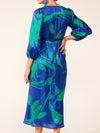 SACHA DRAKE CHRYSANTHEMUM WRAP DRESS