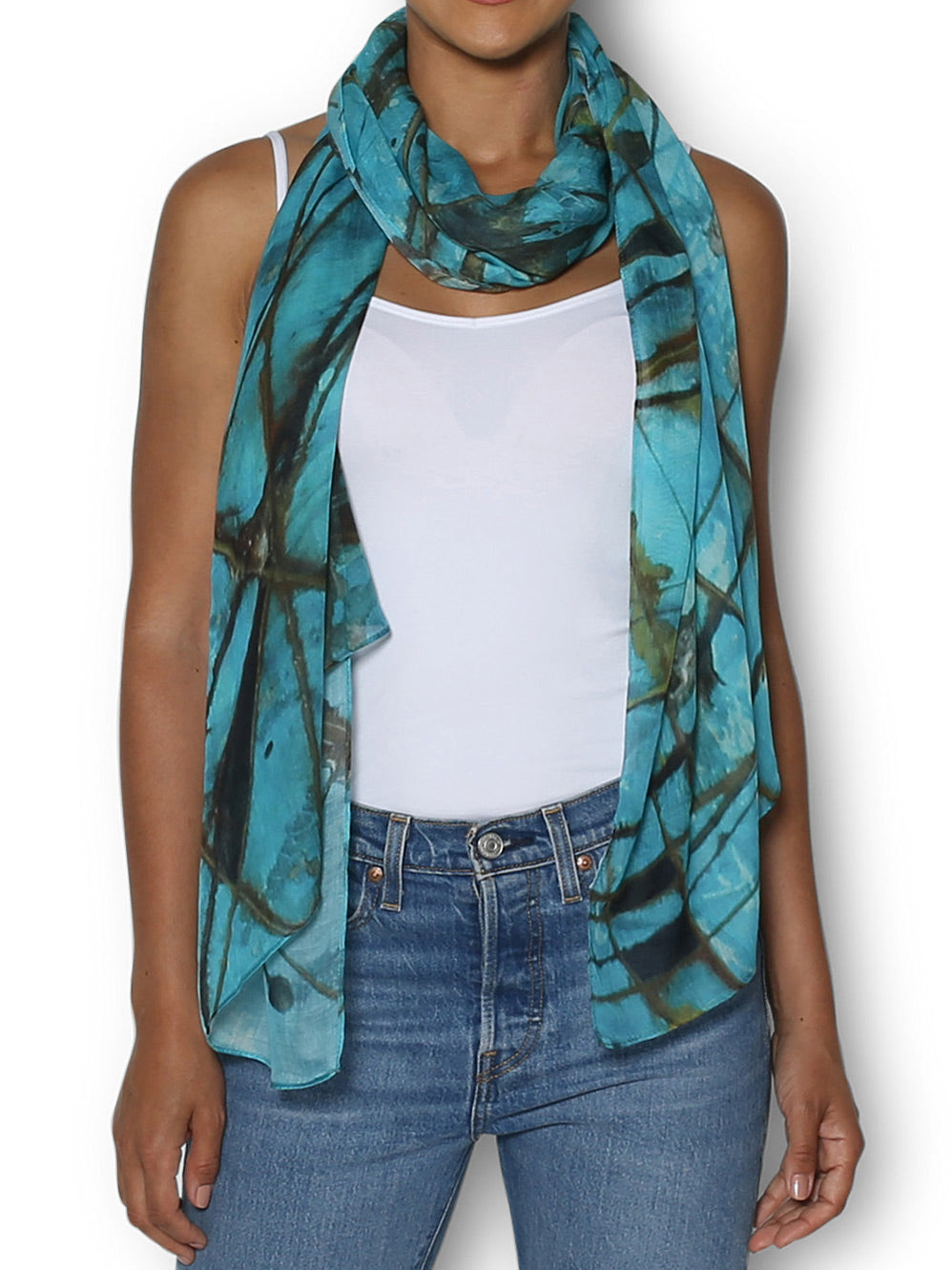 THE ARTISTS LABEL SEASIDE STONE SCARF