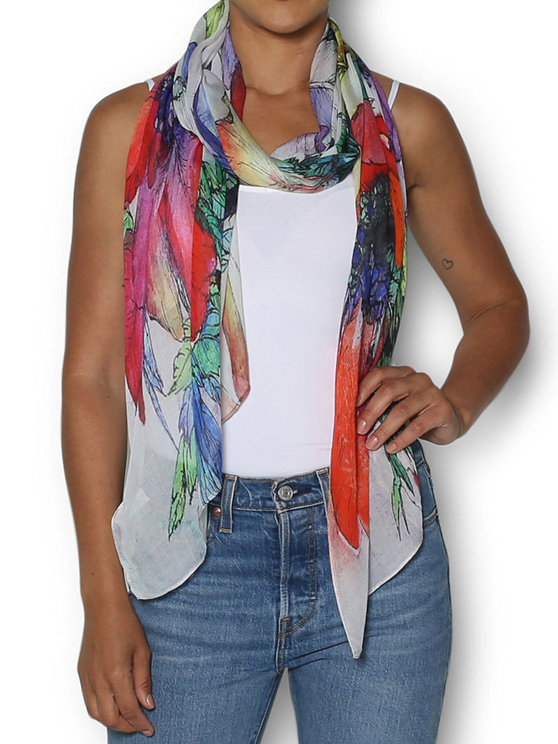 THE ARTISTS LABEL ANEMONES SCARF