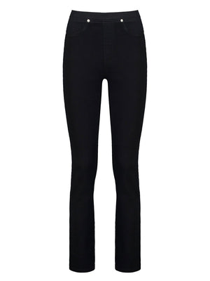 VASSALLI SLIM LEG PULL ON DENIM PANT