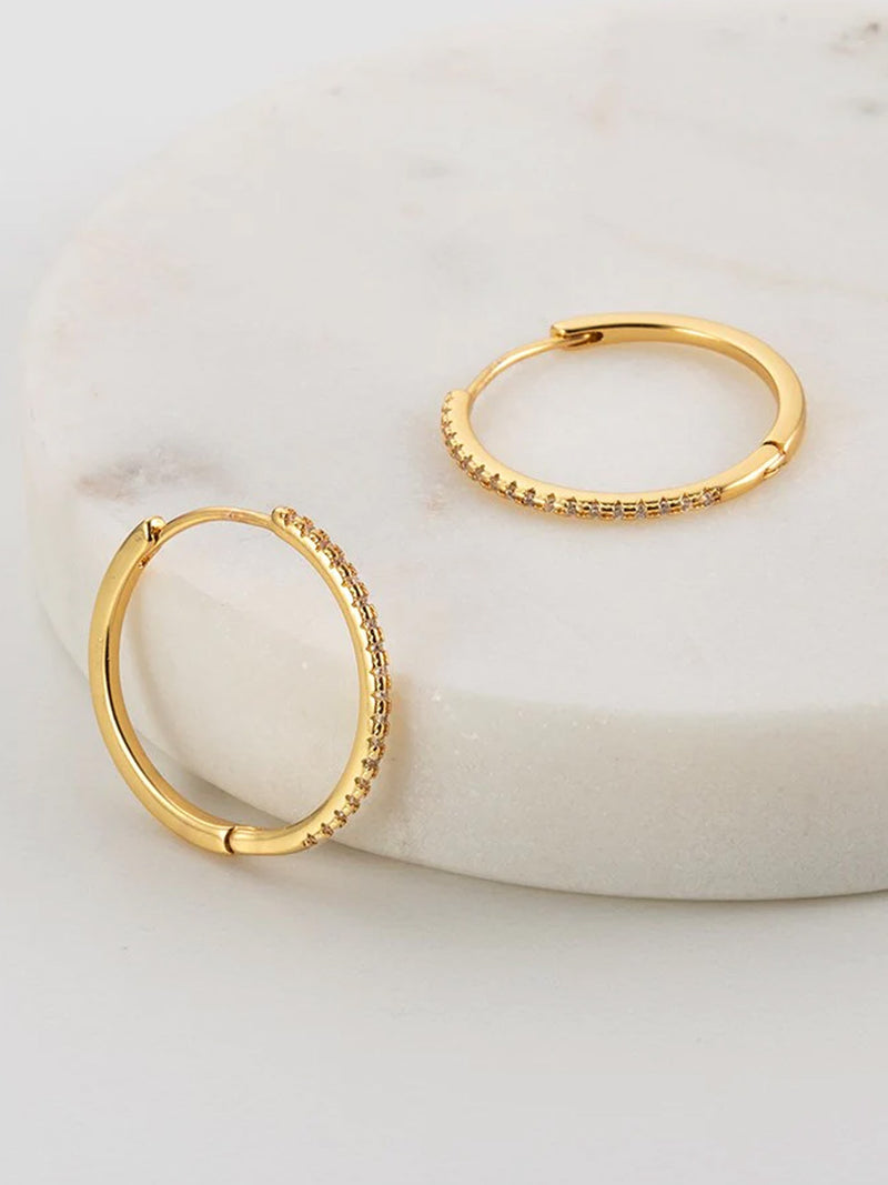 ZAFINO MATILDA HOOP EARRING