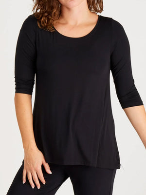 TANI 3/4 SLEEVE SWING TOP