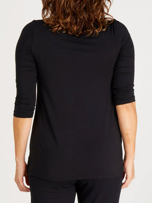 TANI 3/4 SLEEVE SWING TOP