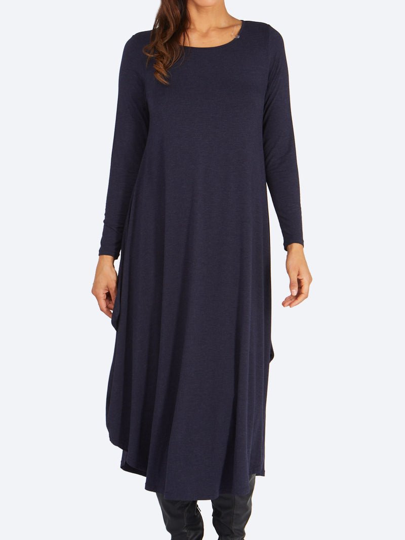 TANI MARLE LONG SLEEVE TRI DRESS