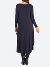 TANI MARLE LONG SLEEVE TRI DRESS